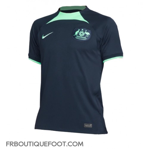Maillot de foot Australie Extérieur vêtements Monde 2022 Manches Courtes